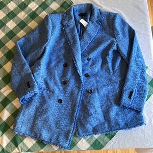 NWT Ann Taylor Tweed Blazer womens sz 16